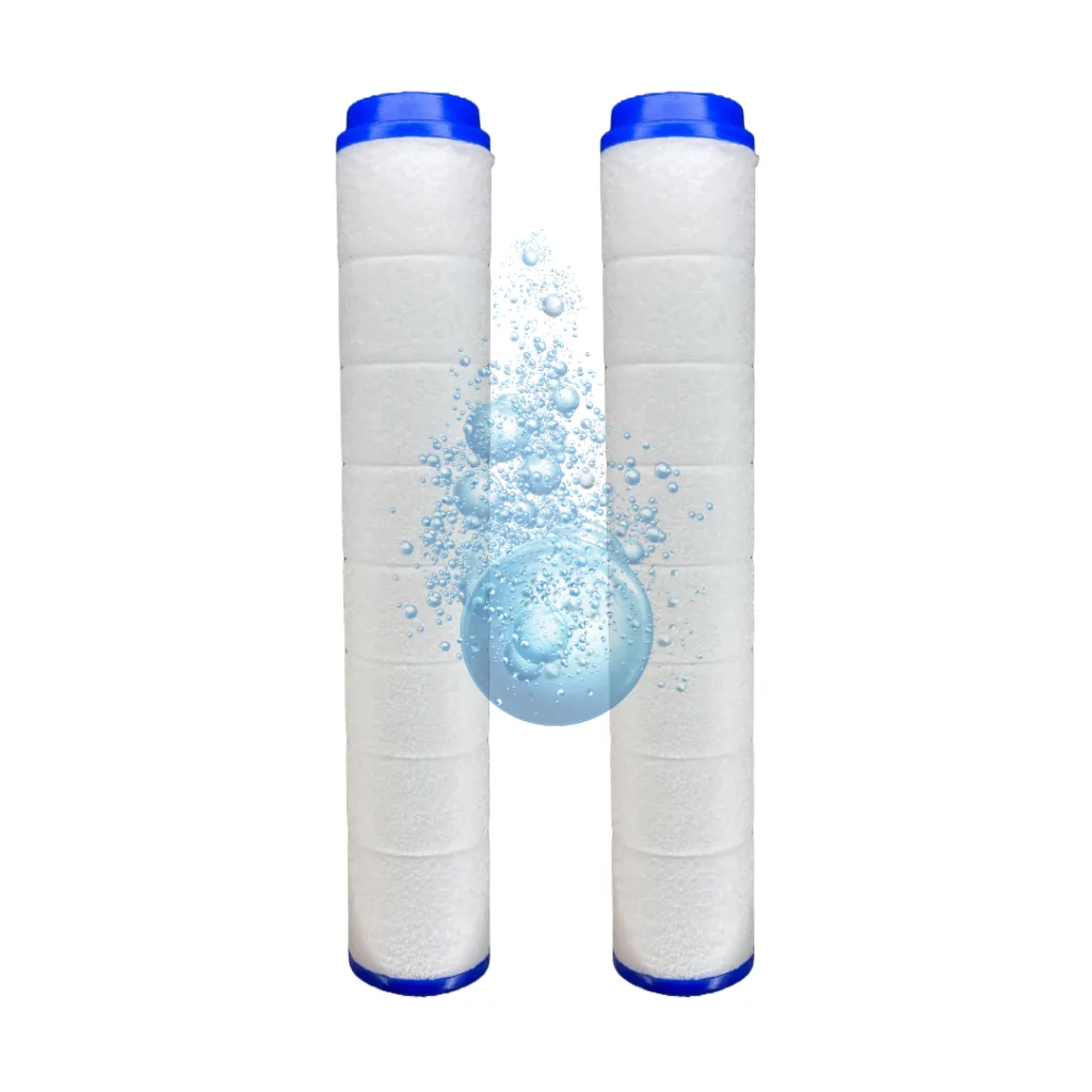 Set 2 Filtre HydroPure Osmotica , Filtrare Clor, Rugină și Sedimente pentru Duș Curat