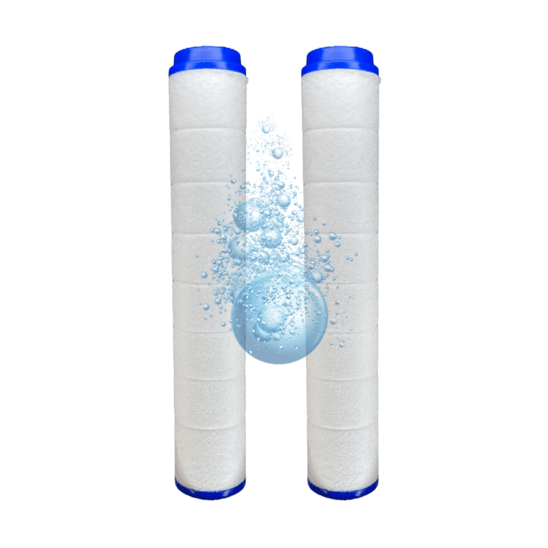 Set 2 Filtre HydroPure Osmotica , Filtrare Clor, Rugină și Sedimente pentru Duș Curat