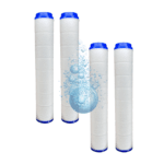 Set 4 Filtre HydroPure Osmotica, filtrare Clor, Rugină și Sedimente pentru Duș Curat