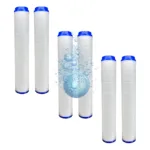 Set 6 Filtre HydroPure Osmotica, filtrare Clor, Rugină și Sedimente pentru Duș Curat